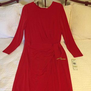 NWT Jones New York dress, red (14)